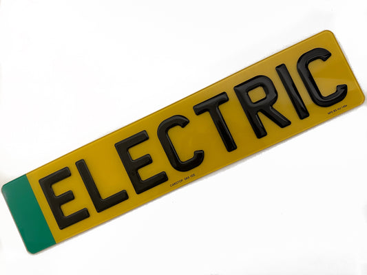 Electric Number Plate