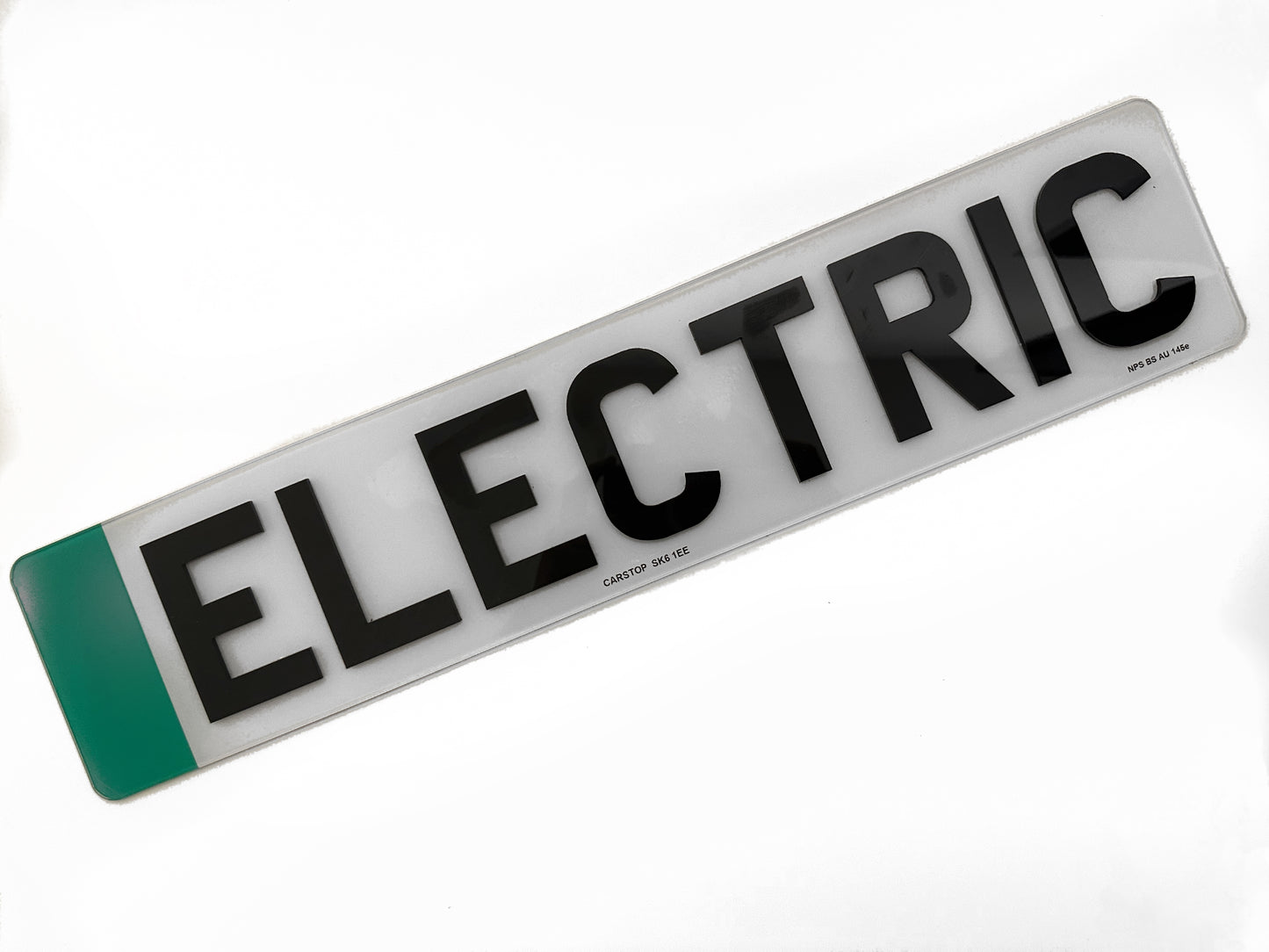 Electric Number Plate